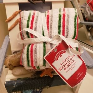 Christmas wash  cloth
